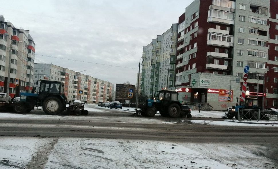 Администрация Северодвинска сообщила о круглосуточной  уборке дорог